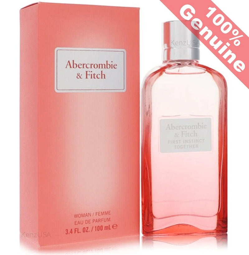 First Instinct Together Abercrombie & Fitch 3.4 oz / 100ml EDP Perfume for Women EDT