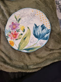 Pioneer Woman Blooming Bouquet 8.5" Salad Dessert Floral Plate  NWT Bouquet
