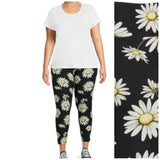 Nobo Sueded High Rise Ankle Length Leggings Sunflower new SM,MED,XL,XXL Sunflower