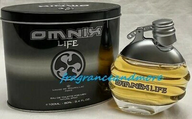 LOUISE DE MAURILLAC OMNIX LIFE FOR MEN 3.4 OZ / 100 ML EAU DE TOILETTE SPRAY NIB EDT