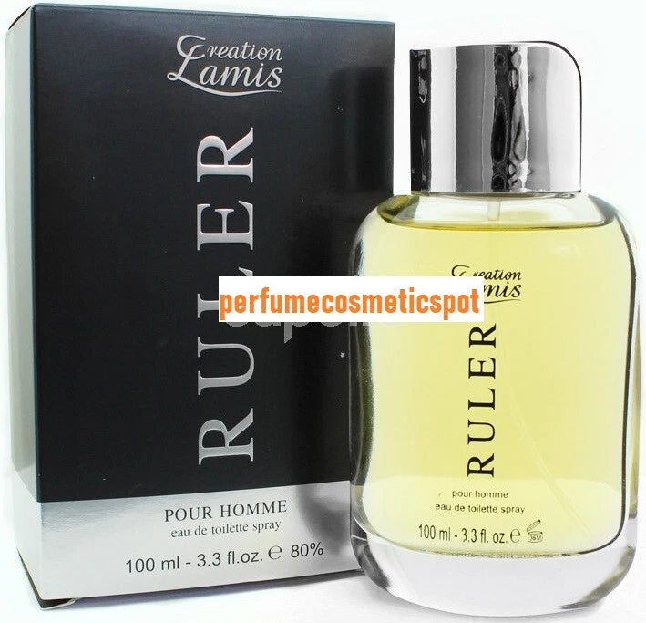 RULER POUR HOMME CREATION LAMIS FOR MEN 3.3 OZ / 100 ML EAU DE TOILETTE SPRAY EDT