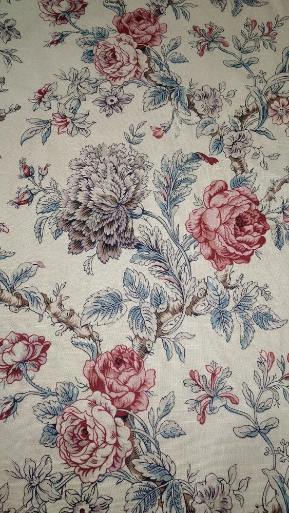 5th Avenue Designs for Covington Floral Home Decor Fabric by the Yard Multicolor Flowering Plants