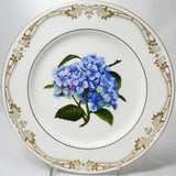 CHELSEA GOLD HYDRANGEA by Aynsley Salad Plate 8.25" NEW NEVER USED made England Hydrangea