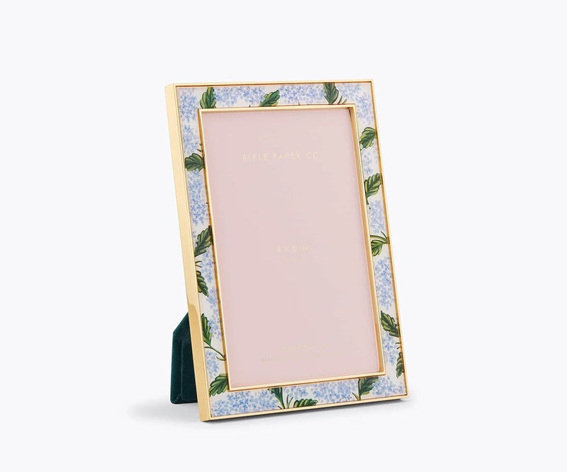 Stylish Hydrangea 4X6 Photo Frame for Cherished Memories with Loved Ones Hydrangea