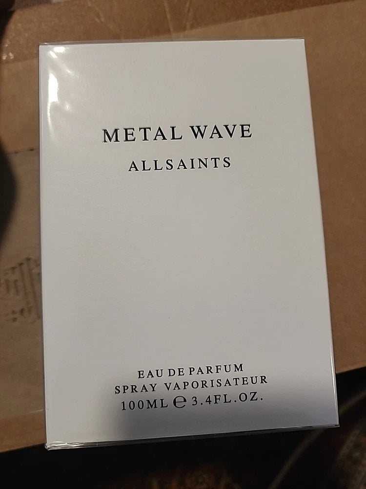 Allsaints Metal Wave eau de parfum box, 100 mL / 3.4 fl oz