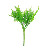 2 Green 19" Faux Asparagus Fern Artificial Leaves Greenery Stems Party Supplies Bouquet
