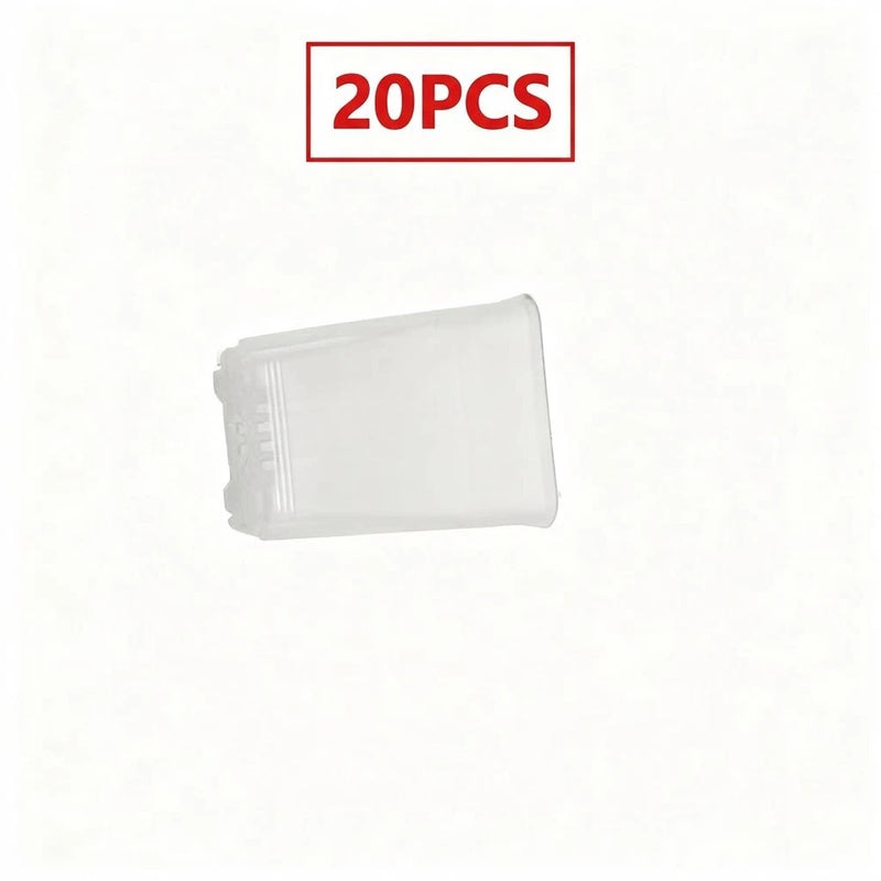 12-cell clear plant starter tray, rectangular plastic cell insert