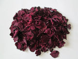 Natural Sun Dried RED Rose Petals - 6 Overflowing Cups BEAUTIFUL! Dried Flower