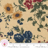 Moda DAISY LANE 9760 11 Beige Dandelion KANSAS TROUBLES Quilt Fabric Flowering Plants