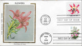 Lily Lilium Genus of Herbaceous Flowering Plants 1981 USA Colorano Silk FDC 2004 Lily