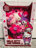 Hello Kitty & Friends ValentineÕs Day 12Ó Plush Bouquet w/ 3 Removable Dolls Bouquet