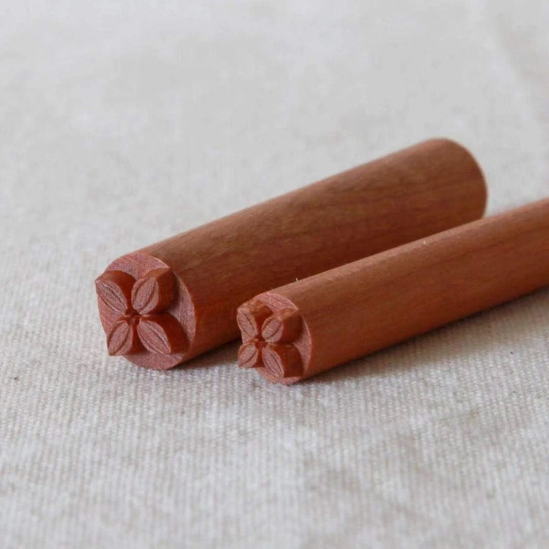 Wagashi Tool Nerikiri Hydrangea flower Press Stick Handcrafted Sweets Japan Hydrangea