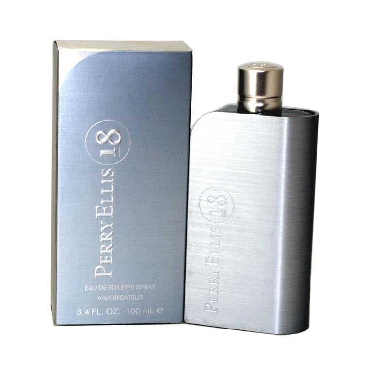 Perry 18 Eau De Toilette Spray 3.3 Oz / 100 Ml New for Men by Perry Ellis EDT