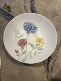 Lenox Artist Sketchbook All Purpose Bowl Louise Le Luye Carnation Aster Carnation