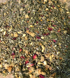 No.7 Mix - Rose Lavender Marsh Raspberry Feverfew Chamomile Jasmine - 4 oz ounce Dried Flower