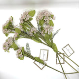 Mackenzie Child Glass Beaded Flower Stems Pink Hydrangea Set Of 4 Hydrangea