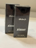 Lot of 2 DISCONTINUED Kat Von D Sinner EDP Spray 4.5ml NEW Sealed RARE Authentic EDP