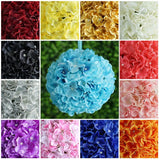 4 pcs Silk Hydrangeas 7" KISSING BALLS WEDDING Party FLOWERS Centerpieces SALE Hydrangea