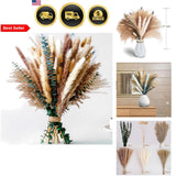 Pampas Grass Decor Dried Flower Bouquet Boho Centerpieces for Tables Floors Pampas Grass