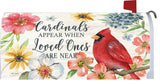 Cardinal Dogwood Hydrangea Flower Magnetic Mailbox Cover Hydrangea