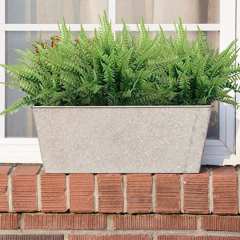 1-10pcs Artificial Fake Boston Fern Plants Bushes Artificial Ferns Decor Outdoor Green Plant