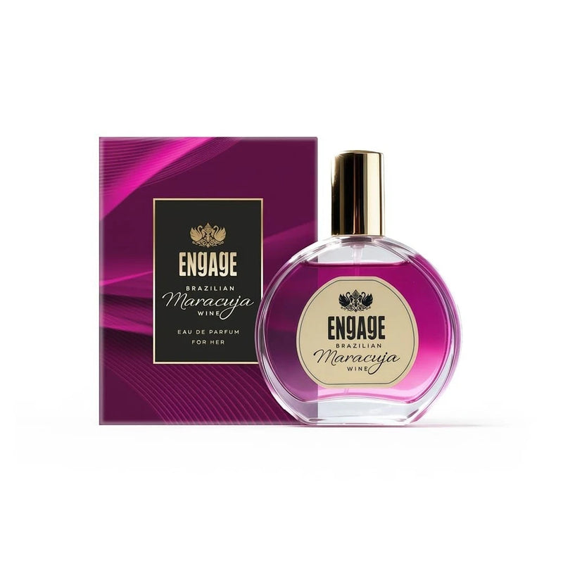Engage Brazilian Maracuja Wine Eau De Parfum for Women 50ml Long Lasting Luxury EDP