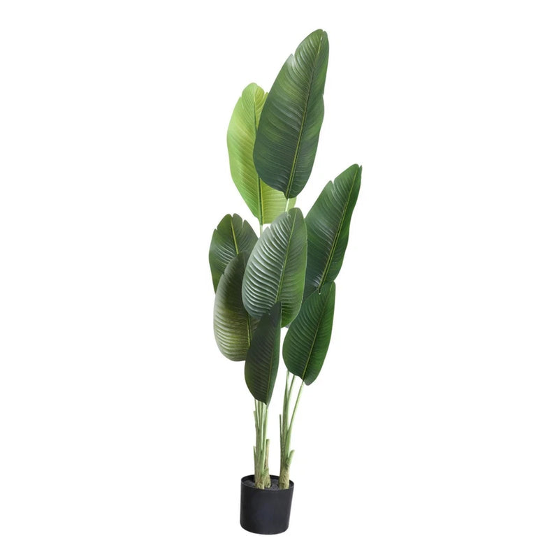 Artificial Plant Fake Tropical Palm Tree Realistic Fake Potted Plant Faux Plant Green Plant