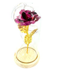 Enchanted Eternal LED Rose Flower In Glass Dome LED Light Valentine's Day Gift Sunflower