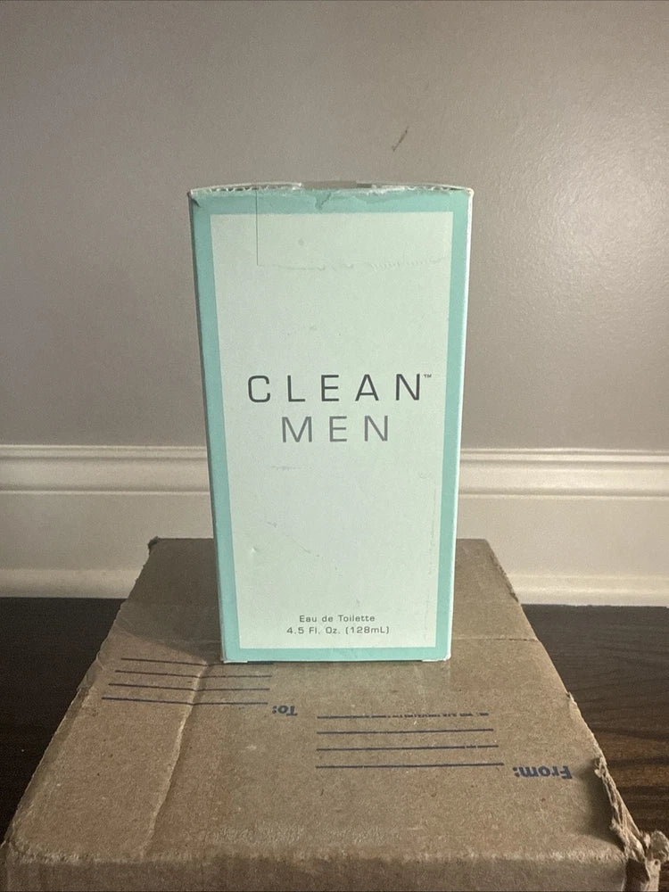 NEW Clean Men by Dlish 4.5oz Eau de Toilette for Men NEW IN BOX EDT