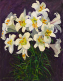 Jane Peterson Easter Lilies Canvas Print 16 x 20 Lily