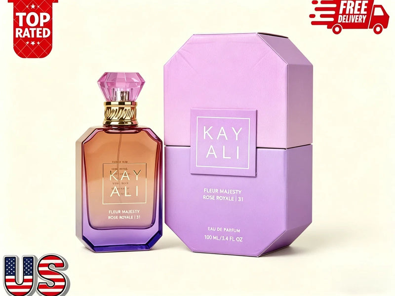 KAYALI Fleur Majesty Rose Royale | 31 Eau de Parfum 100ml/3.4 fl oz New In Box EDP