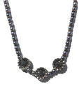 WomenÕs 18Ó Silver Tone Sunflower Pendant Charm Necklace. Sunflower