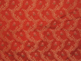 Highland Court, Tea Roses, Embroidered Brocade, Remnant, Various Colors Roses