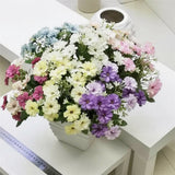 Artificial Chrysanthemum Daisy Bouquet 15 Heads for Photography and Home Decor Daisies