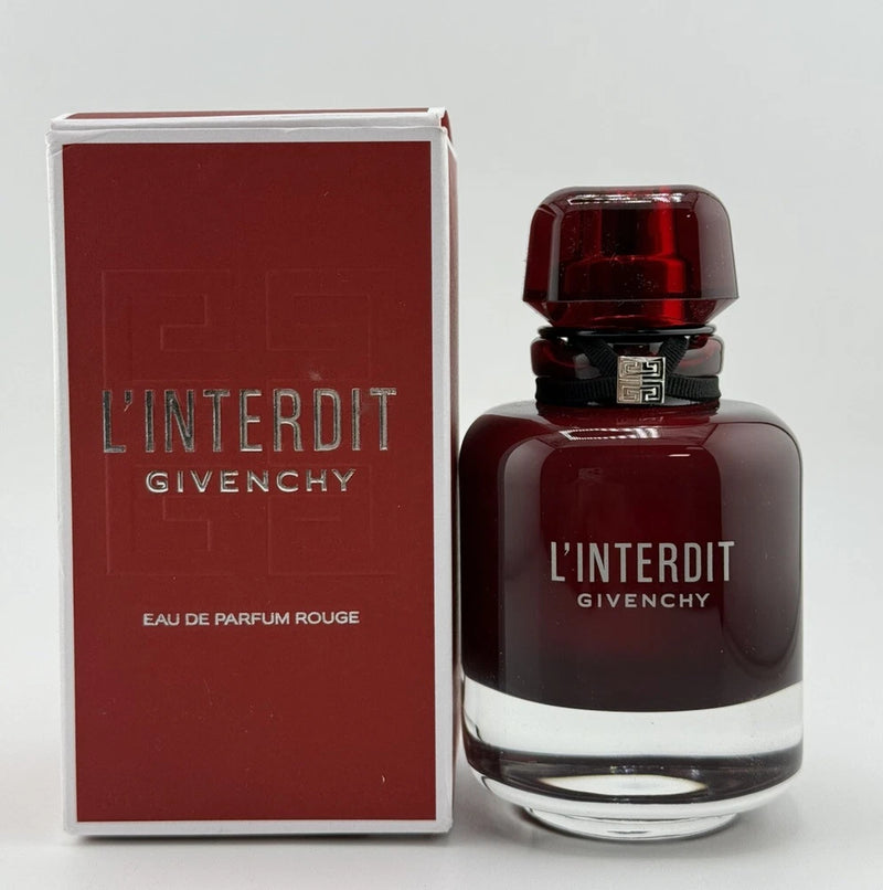 GIVENCHY L'INTERDIT EAU DE PARFUM ROUGE SPRAY FOR WOMEN 2.7 Oz / 80 ml Unsealed EDP