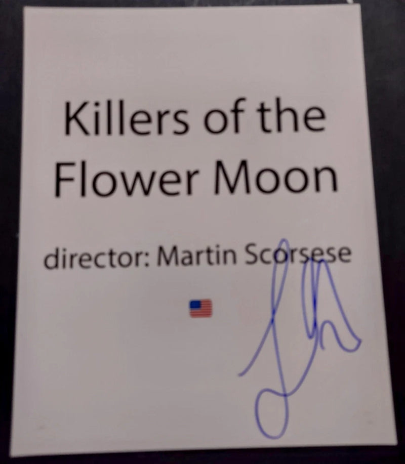 LILY GLADSTONE KILLERS OF THE FLOWER MOON SIGNED CUSTOM ART 8X10 PHOTO PROOF PIC Lily