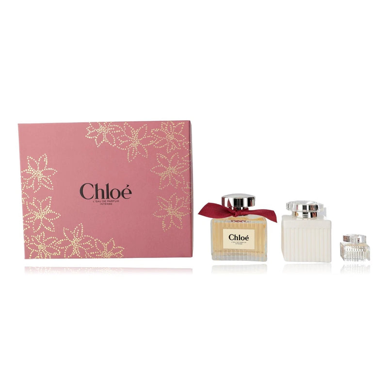Chloe L'EDP Intense by Chloe, 3 Piece Gift set for Women EDP