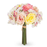 Small Rose & Hydrangea Bouquet Artificial Flowers Hydrangea