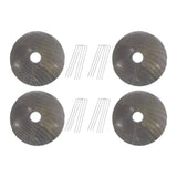 4 Pieces Plant Pot Soil Protector Cover Plant Flower Protector Mat Garden Garden Plants