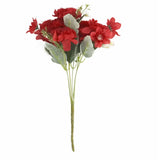 3 Bushes 14" Silk Carnation Flowers Artificial Floral Bouquets Party Decorations Carnation