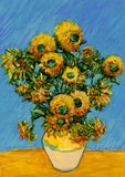 Vincent Van Gogh's Sunflowers 12.5