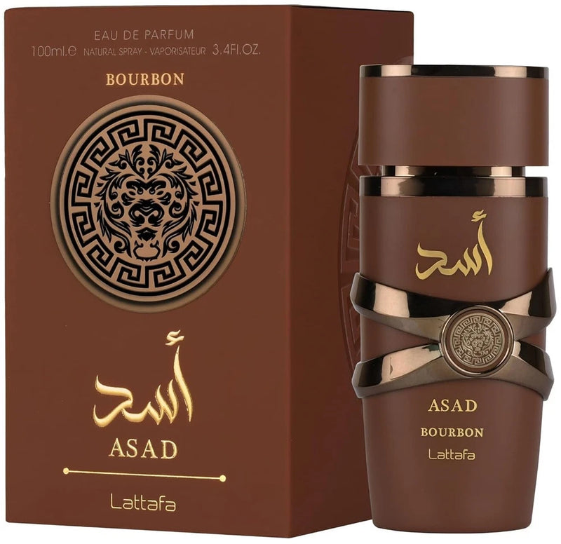 Asad Bourbon Eau de Parfum 100ml by Lattafa - Unisex Authentic Fragrance Bliss EDP