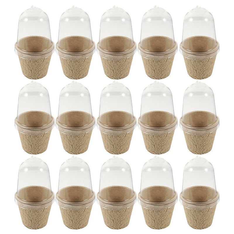 40 Pcs Garden Germination Container Biodegradable Starting Pot Garden Plants