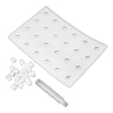 32 Mm Ahope Garden Hydroponics White Tray for Plants Sponges Compatible Garden Plants