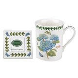 Flower Ceramic Mug & Picture Frame Hydrangea Botanic Garden Set For Tea Coffee Hydrangea