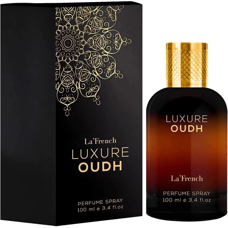 La French Luxure Oudh Perfume For Men 100ml Eau De Parfum Long Lasting EDP