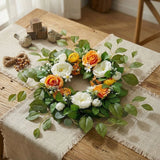 Floral Decoration Wedding Decoration Artificial Wreath Eucalyptus Garland Peony
