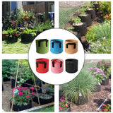Non Woven Fabric Plant Growth Bags 6 Pack Various Sizes for All Garden Plants Garden Plants