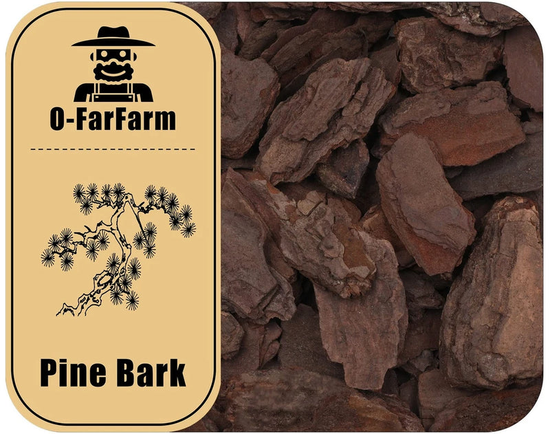 O-FarFarm Orchid Bark for Plants, Organic Pine 4qt, Large(18-35mm),lavin-store  100% positive (2K) Orchids