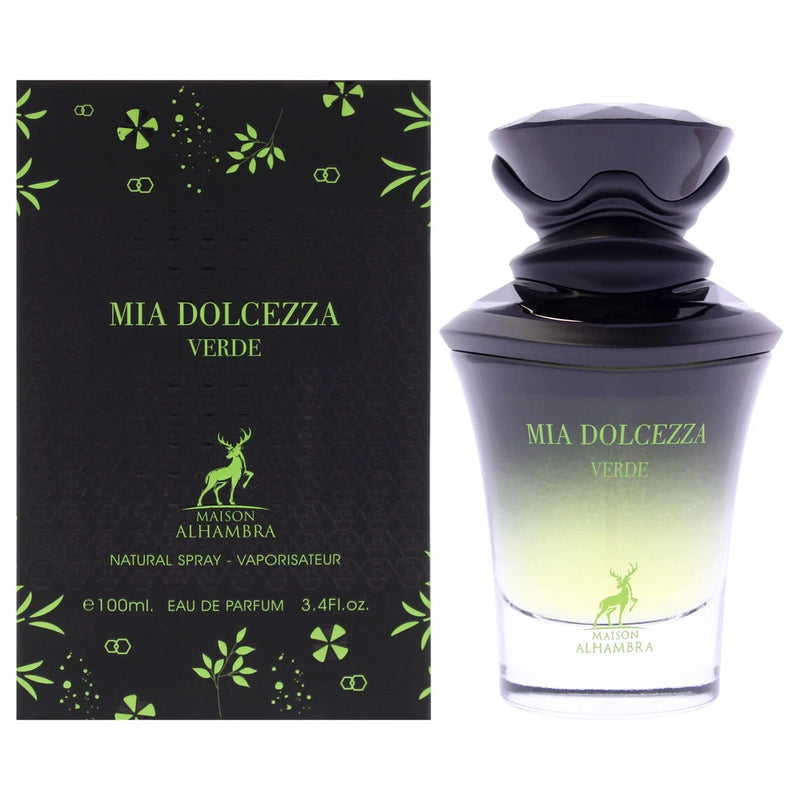 Mia Dolcezza - Verde by Maison Alhambra for Unisex - 3.4 oz EDP Spray EDP